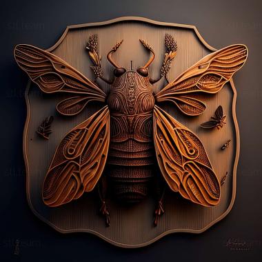 3D модель Aleochara haematoptera (STL)